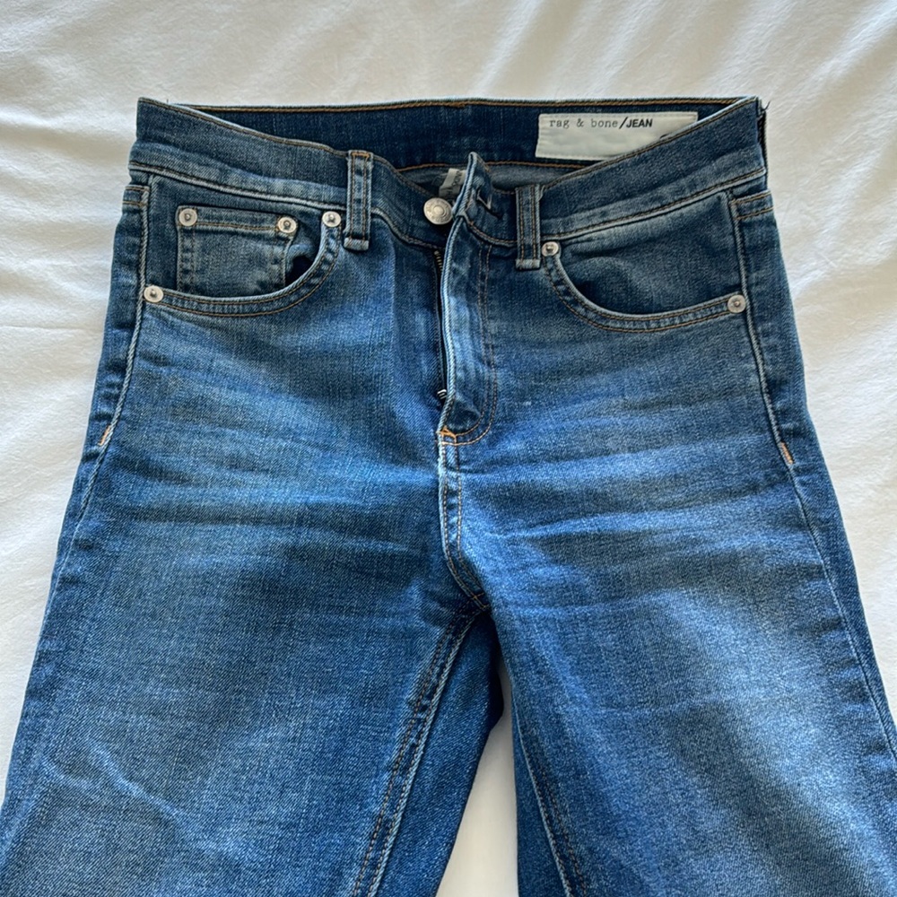 Rag & Bone - high rise skinny - 25